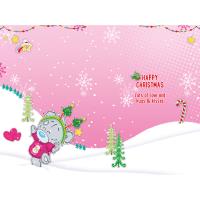 Mummy From Little Girl My Dinky Bear Me to You Bear Christmas Card Extra Image 1 Preview